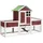 vidaXL Kleintierstall Mokka 170 x 63 x 113 cm braun