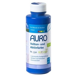 Auro Vollton- und Abtönfarbe 330 ultramarin-blau - 0,5 l Flasche
