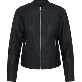 B.YOUNG Outdoorjacke B.YOUNG "Damen Jacke BYACOM", Damen, Gr. 42, schwarz, Obermaterial: 100% Viskose CV., Jacken Outdoorjacke