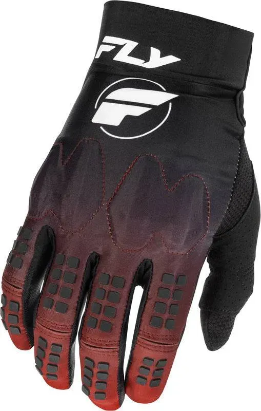 Fly Racing Evolution Dst Handschuhe Rot Schwarz Weiss - S