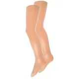 Ewers 2er-Set Feinstrumpfhose 2er Pack Satin Sheer in perle | Gr.: 152-164