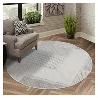 Carpet City Teppich LINDO 8877, rund, Höhe: 11 mm,