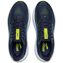 Brooks Ghost 17 Herren Peacoat/Lime/Blue 43