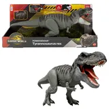 Mattel Jurassic World Rebirth Power Devour Tyrannosaurus Rex Spielfigur