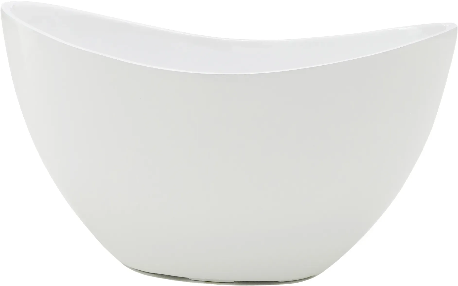 Jardinière Odeta - Weiß - 37 cm
