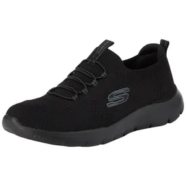 SKECHERS Summits Top Player Damen Sneaker Black Mesh Trim, 41