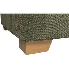 Soho Sessel Franka Webstoff 136 x 87 x 103 cm Grün mit Kissen