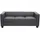 MCW 3-1-1 Couchgarnitur Lille ~ Kunstleder, dunkelgrau