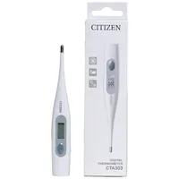 Citizen CTA303 Antibakterielles, wasserfestes, digitales medizinisches Thermometer mit Fieberalarm,