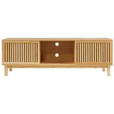 [en.casa] Fernsehschrank Ypäjä 150x42x50 cm Bambus Natur