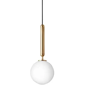 nuura aps Miira 1 Pendelleuchte Brass/Opal White - Wohnzimmer - 14