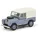 Schuco Modellauto Land Rover 88 blau 452670100 H0
