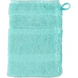 CAWÖ Noblesse2 Uni 1002 Waschhandschuh 16 x 22 cm türkis