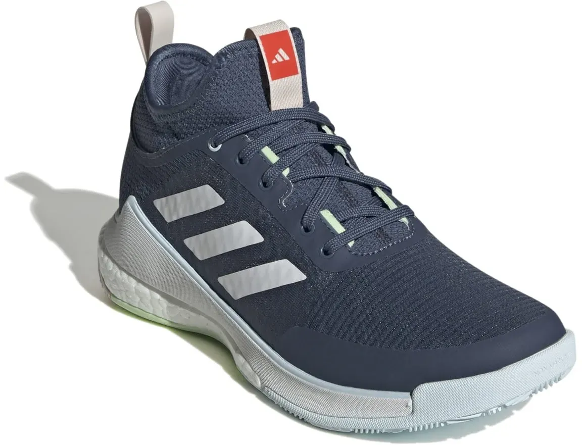 adidas Hallen-Indoorschuhe CrazyFlight Mid dunkelblau/weiss Damen