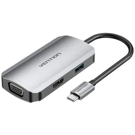Vention TOAHB Dockingstation auf HDMI, USB 3.0, PD 0,15m grau