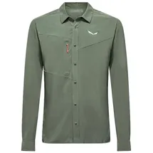 Salewa Puez Langarmhemd - Faded Green - M