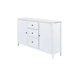 Sideboard aus Massivholz Landliv , weiß , Maße (cm): B: 160 H: 96 T: 45.0