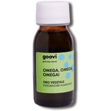 Goovi Omega 3 Omega 6 e Omega 9 Integratore Alimentare Oro Vegetale, 60ml