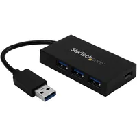 Startech StarTech.com 4 Port USB 3.0 Hub - USB-A auf 3x USB-A und 1x USB-C - inklusive Netzteil - USB Hub - Desktop USB C