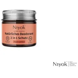 Niyok Deodorant 2in1 Schutz Peach Perfect
