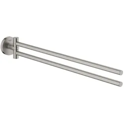 GROHE Essentials Handtuchhalter 40371001, Accessoires, supersteel