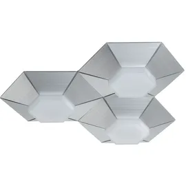 WOFI Deckenleuchte 1 dimmbar Aluminium gebürstet