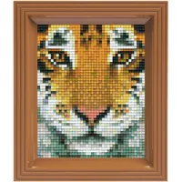Pracht Creatives Hobby Pixel Mosaik Tiger Geschenkverpackung
