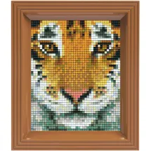 Pracht Creatives Hobby Pixel Mosaik Tiger Geschenkverpackung