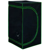 Kingpower Gewächshaus Grow Box Gewächshaus Zuchtzelt Growschrank Zuchtschrank 60x60x120 cm