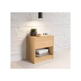 Nachtschrank 39 x 41 x 28 cm Buche