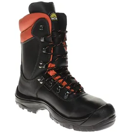 Workpower Schnittschutzstiefel Black Forest Gr. 41