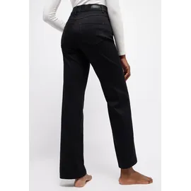 Angels Jeans Lara mit weitem Bein in Schwarz-D44 / L30