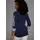 KangaROOS 3/4-Arm-Shirt Blau 36/38