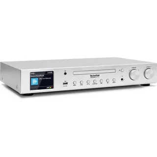 TechniSat DIGITRADIO 143 CD (V3) (Radio Tuner, Player), HiFi Komponente, Silber