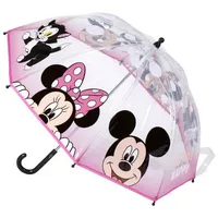 Disney Minnie Make Me Happy Kindertransparenter Regenschirm Ø71 cm