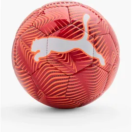 Puma Erwachsene FINAL Graphic Fußball 5, Glowing Red Dusky Gray