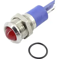 TRU Components 1605977 LED-Signalleuchte Rot 24 V DC/AC 80