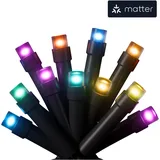 Nanoleaf LED Lichterkette 20 m Schwarz