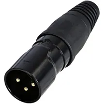Rean AV RCX3M-Z-002-1 XLR-Steckverbinder Stecker, gerade Polzahl: 3 1 St.