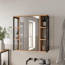 Vicco Linara 60 cm Eiche/Schwarz