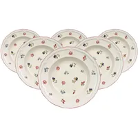 Villeroy & Boch Suppenteller 23 cm weiß 6er Set