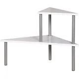 KESPER Küchenregal Eckregal 53 x 38 x 38 cm Weiß