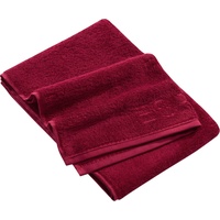 Esprit Handtuch »Modern Solid« (1-St), mit Schriftzug rot