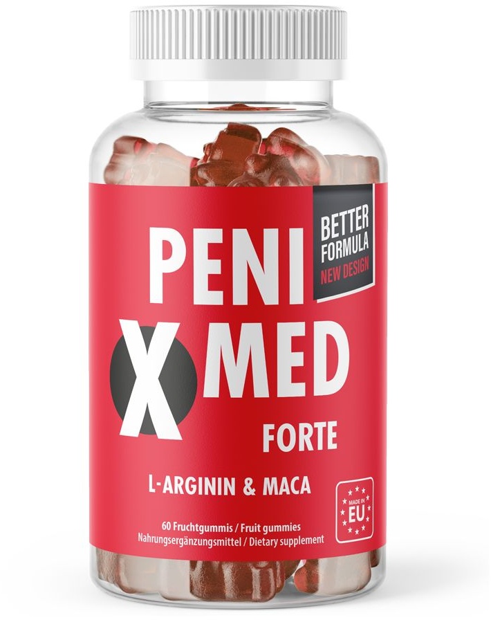 PeniXmed Forte Gummies - Für die männliche Vitalität Fruchtgummi 60 St