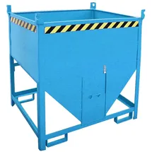 Bauer Südlohn Silobehälter SGS 75, lackiert, Lichtblau