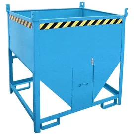 Bauer Südlohn Silobehälter SGS 75, lackiert, Lichtblau