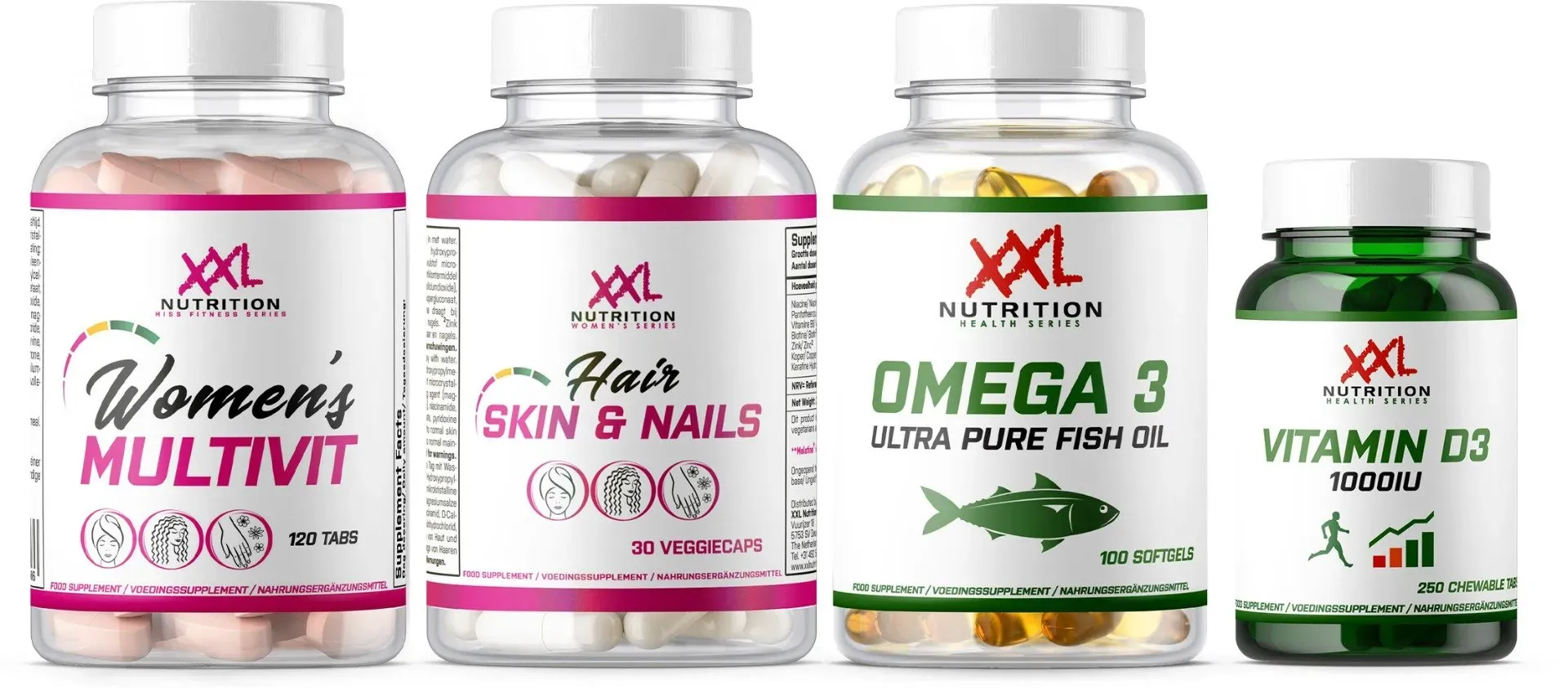 XXL Nutrition - Vrouw  -  Gezondheid  -  Huid, haar en nagels
