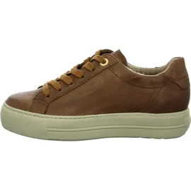 Paul Green 5241 Damen Plateau-Sneaker Braun 40