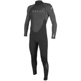 O'Neill O ́neill Wetsuits Reactor Ii 3/2 Mm Langarm-neoprenanzug Mit Reißverschluss Am Rücken - Black / Graphite - XS