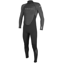 O'Neill O ́neill Wetsuits Reactor Ii 3/2 Mm Langarm-neoprenanzug Mit Reißverschluss Am Rücken - Black / Graphite - XS